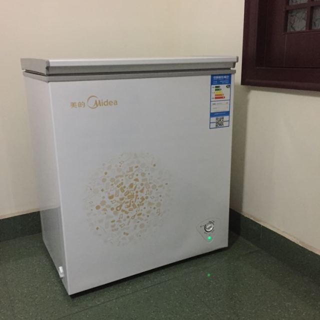 美的mideabdbc143kme143升家用冰柜冷藏冷冻转换柜顶开门冷柜节能单温
