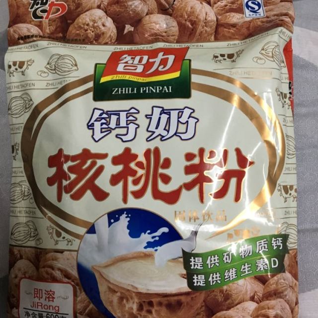 苏宁超市智力600g钙奶核桃粉