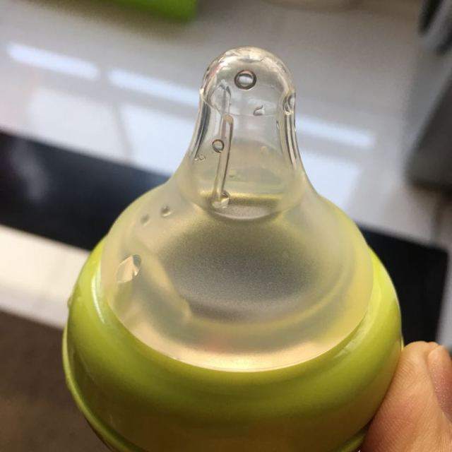 贝亲(pigeon)自然实感宽口径奶嘴(两只装)大号l号 ba88