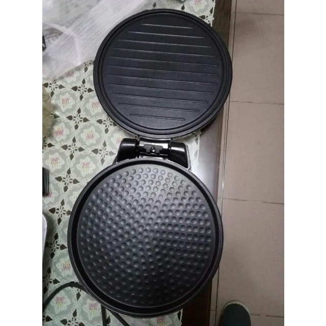 美的(midea) 煎烤机 mc-jhn30f 家用电饼铛煎烤机双面悬浮烙饼机烤饼