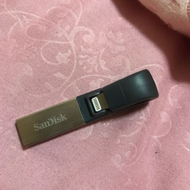sandisk闪迪苹果手机u盘64g 双插头usb3.