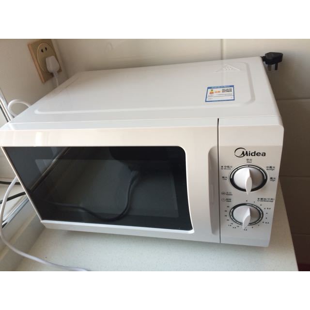美的(midea) m1-211a 微波炉 白色 21l 经典实用