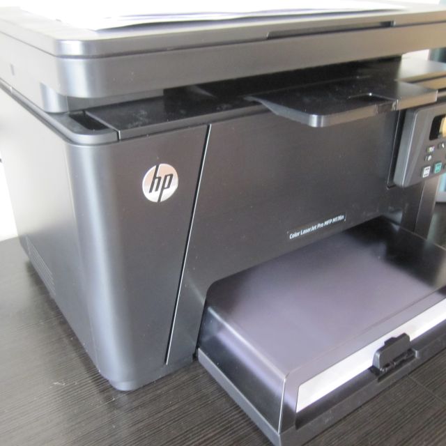 惠普(hp) m176n 彩色激光一体机hp 176网络打印复印扫描 照片打印机