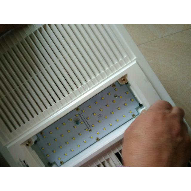 奥普浴霸(aupu)qdp1020cl白色集成吊顶嵌入风暖纯平浴霸 吹风照明换气