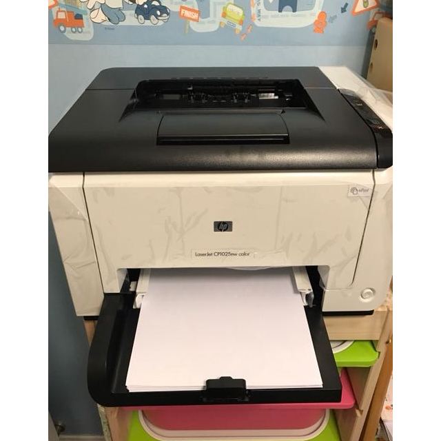 惠普(hp)cp1025nw 彩色激光打印机无线网络打印照片办公打印机