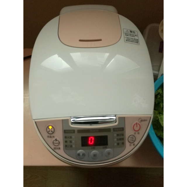 美的(midea)wfs3018q智能可预约电饭煲 3升/3l 粉色