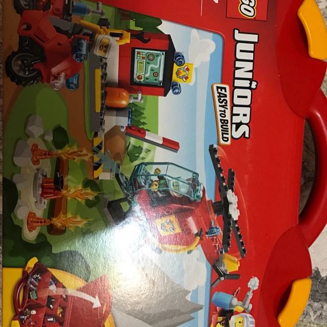 lego 乐高 小拼砌师系列消防救援手提箱10685