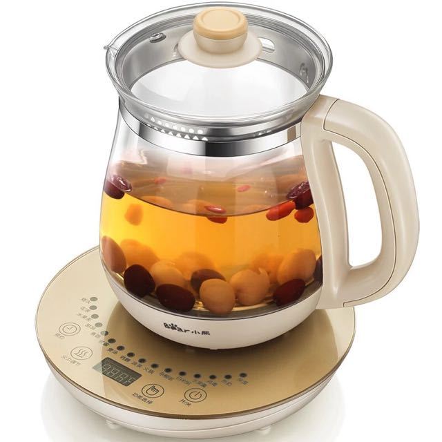 小熊(bear)养生壶 玻璃电水壶 1.