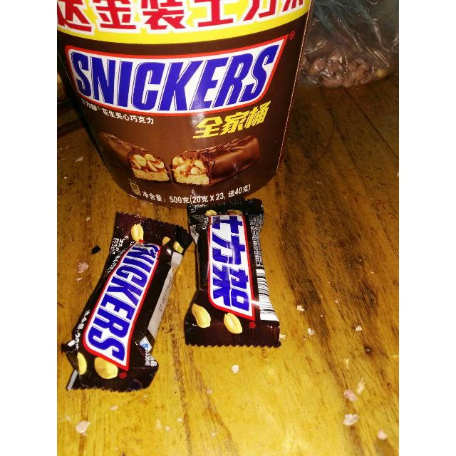 士力架 花生夹心巧克力家庭装 460g/包