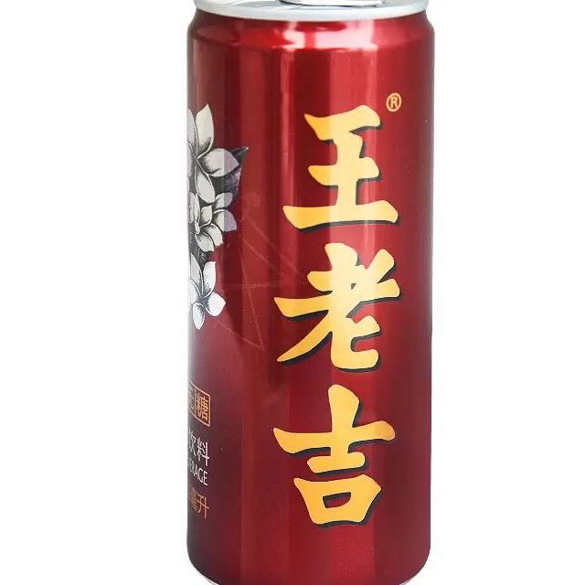 王老吉凉茶无糖310ml24罐整箱