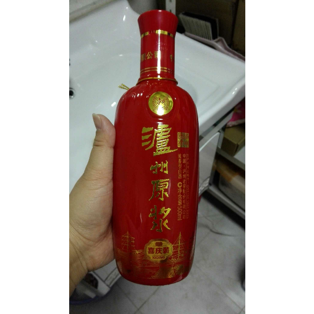 【蘇寧易購超市】瀘州老窖 瀘州原漿喜慶裝 濃香型白酒 52度 500ml*6