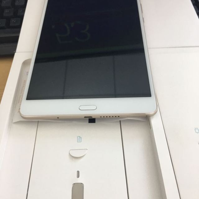 华为(huawei)m3btv-w09香槟金64gb wifi平板电脑