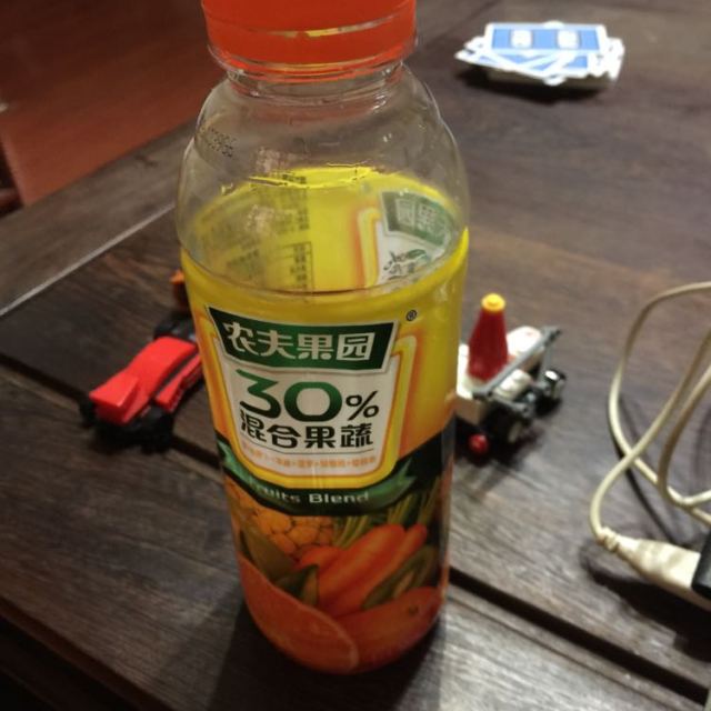 【苏宁易购超市】 农夫山泉 农夫果园30P0ml胡橙普通装1*15瓶 整箱