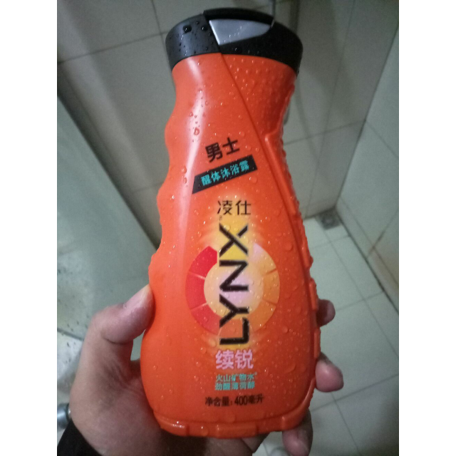 凌仕男士醒体沐浴露续锐400ml