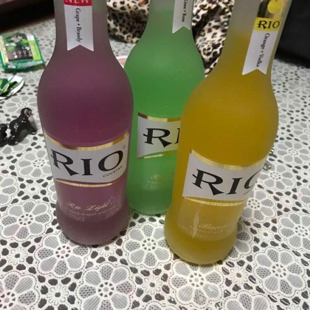 rio锐澳鸡尾酒套餐混合6口味预调酒275ml*6瓶炫彩果酒