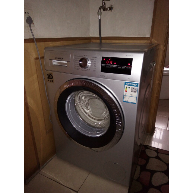 博世(bosch) xqg80-wap242688w 8公斤 6大洗涤程序变频滚筒洗衣机