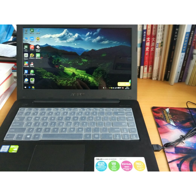 华硕(asus) a480ur8250 14英寸学生游戏笔记本 八代i5 8g 500g 930mx
