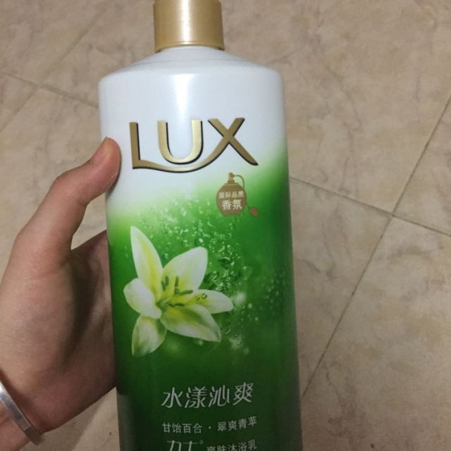 力士lux沐浴露爽肤沐浴乳水漾沁爽720ml联合利华