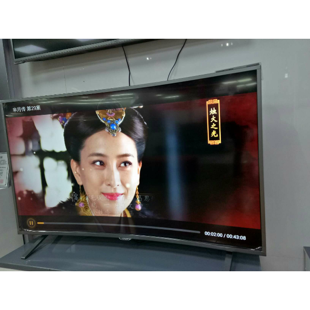 康佳konka曲面led液晶电视qled55x60u