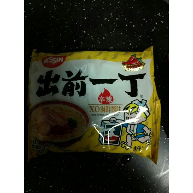 日清 出前一丁麻油味方便泡面速食面100g 香港进口食品