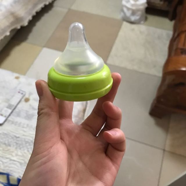 贝亲(pigeon) 自然实感 宽口径奶嘴 大号(l) 单个盒装 (ba60) 6个月