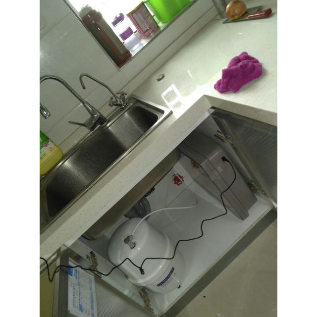 美的(midea)智能净水器家用直饮厨下式净水机mrc1692-50g纯水净水双水