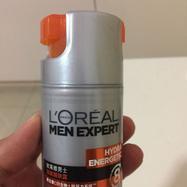 欧莱雅男士劲能醒肤露8重功效50ml控油补水保湿滋润面霜