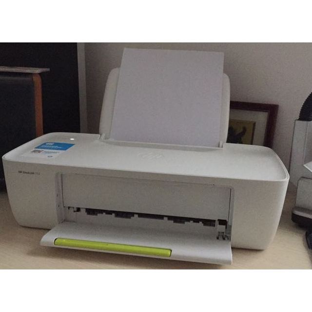 惠普(hp)deskjet 1112 彩色喷墨打印机家用学生照片小型迷你连供a4纸