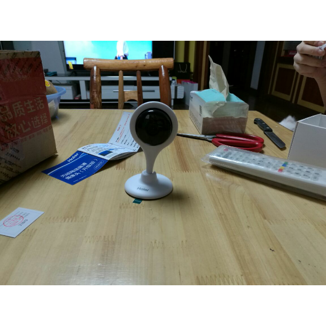 海尔(haier)摄像头hc6700 高清wifi网络手机远程家用监控器家居安防