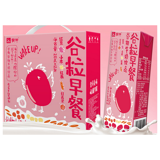 > 蒙牛 红谷 谷粒早餐牛奶饮品250ml×12盒商品评价 > 第二次在苏宁