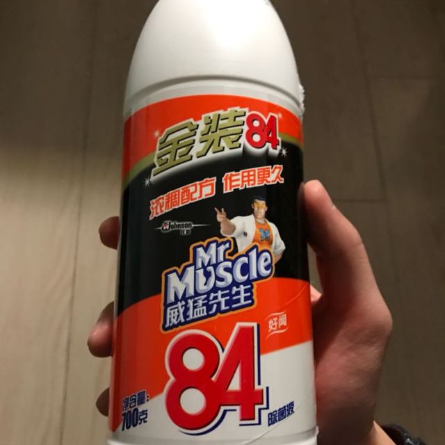 威猛先生 84除菌液金装(清新花香)700g×3 电商实惠装 厕所厨房清洁剂