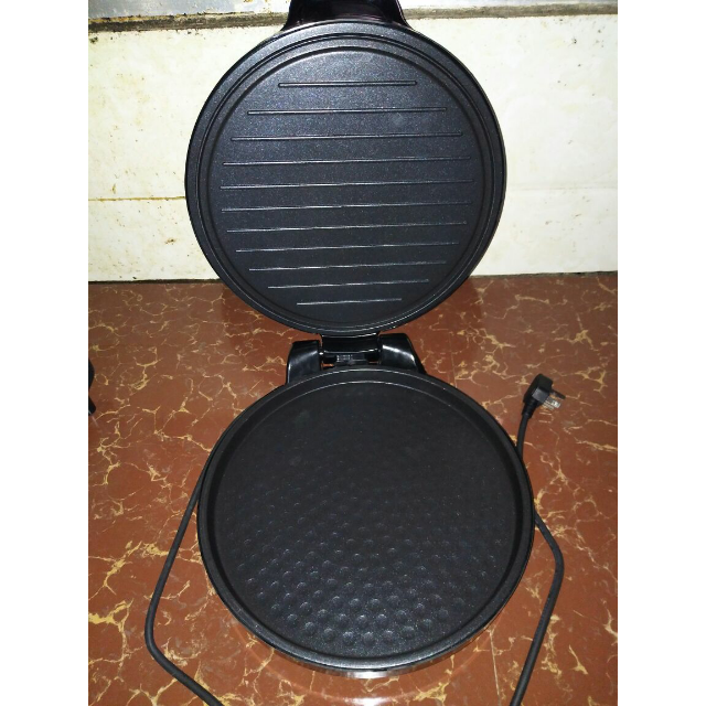 美的(midea) 煎烤机 mc-jhn30f 家用电饼铛煎烤机双面悬浮烙饼机烤饼