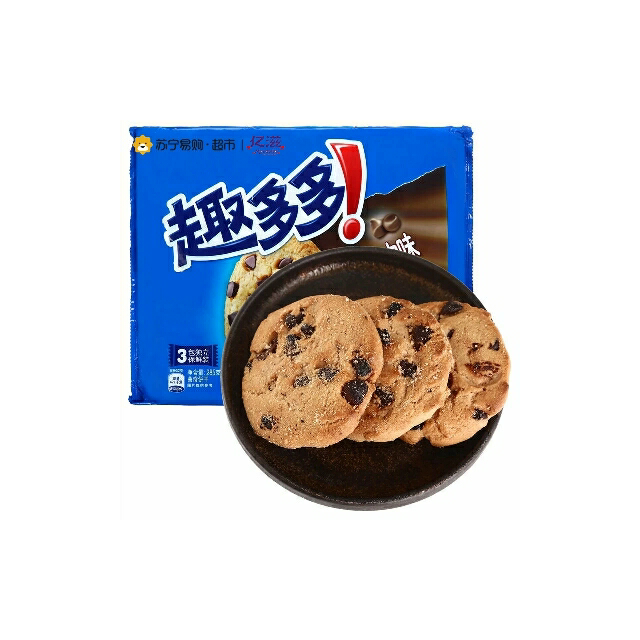 趣多多香脆曲奇餅乾香濃巧克力味285g