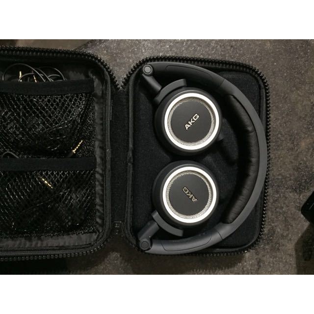 爱科技(akg) k450耳机头戴式耳机 音乐hifi便携折叠重低音