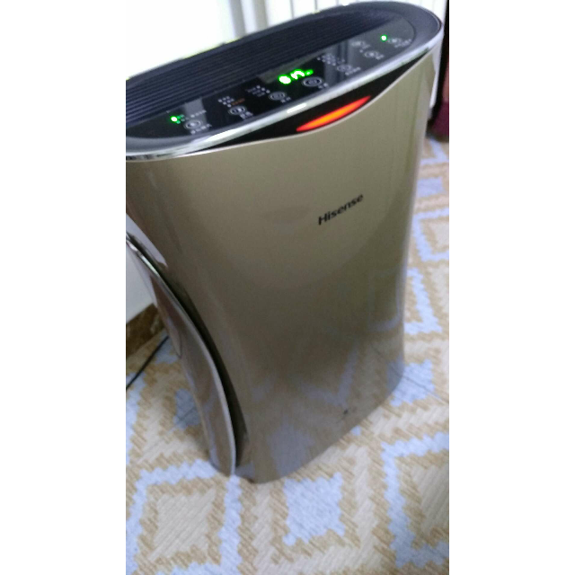 海信(hisense)空气净化器 kj400f-nae 进口滤材专业 nanoe杀菌技术