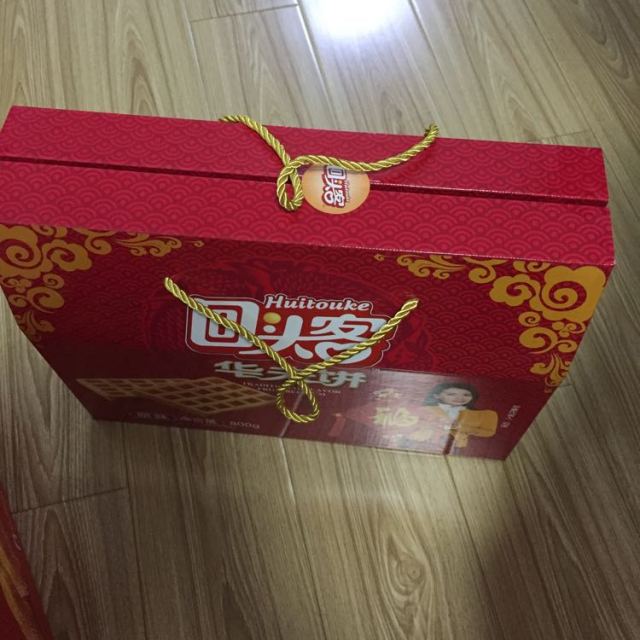 【买2减5元】回头客原味华夫饼礼盒 800g 蛋糕点心面包饼干休闲年货小