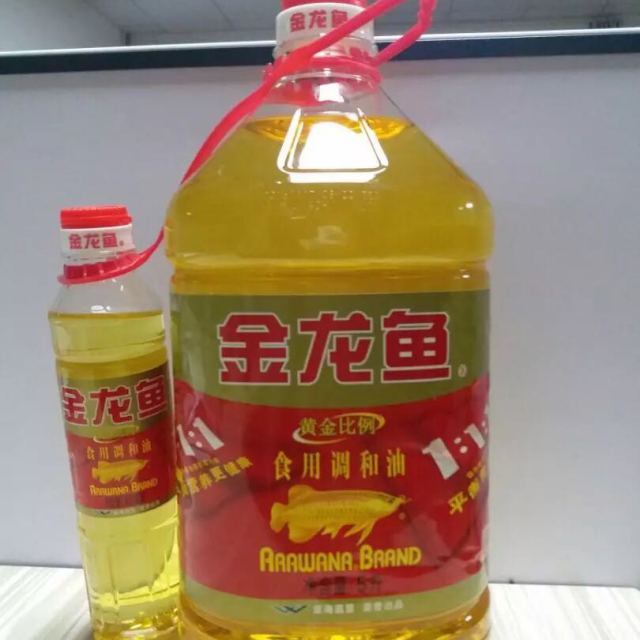 金龍魚黃金比例食用調和油5l