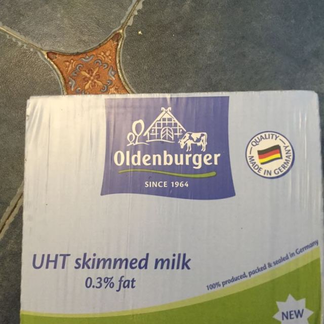 【苏宁易购超市】欧德堡 超高温灭菌脱脂牛奶200ml*16盒 德国进口