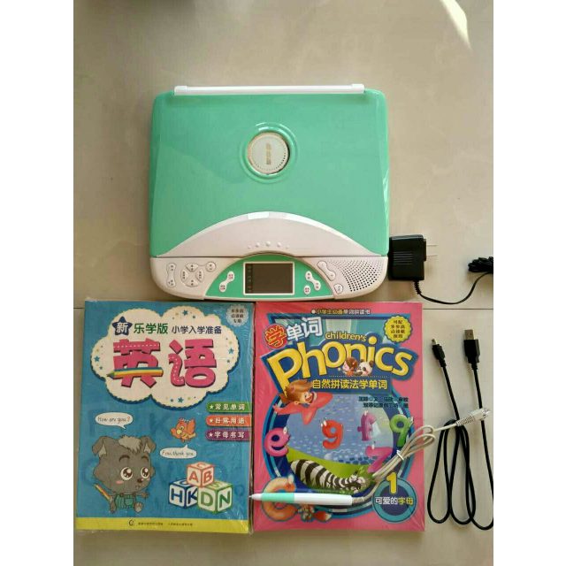 步步高(bbk) 点读机 t500s 果绿色 4g 点读笔 小学初中同步 幼儿早教