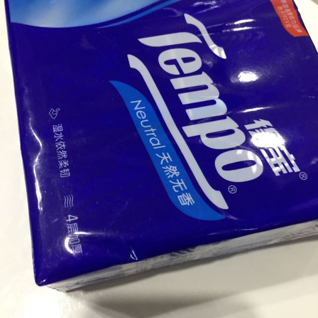 【苏宁易购超市】tempo/得宝 手帕纸 迷你4层手帕纸*12包(天然无味)手