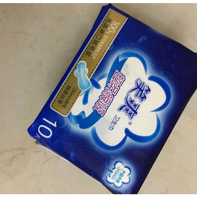 笑爽卫生巾超柔瞬吸290mm夜用棉柔丝薄10片