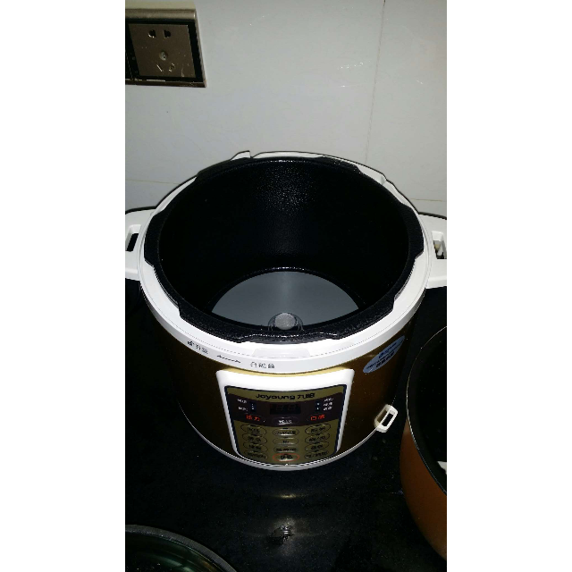 九阳(joyoung)电压力锅 jyy-60ys80 6升 一锅双胆 24小时预约 熬粥