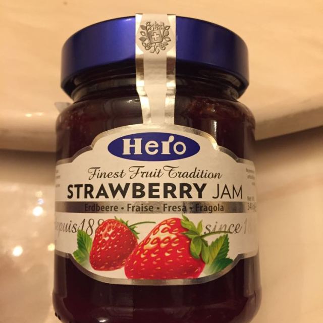 英雄 德国原装进口hero英雄草莓果酱340g/瓶