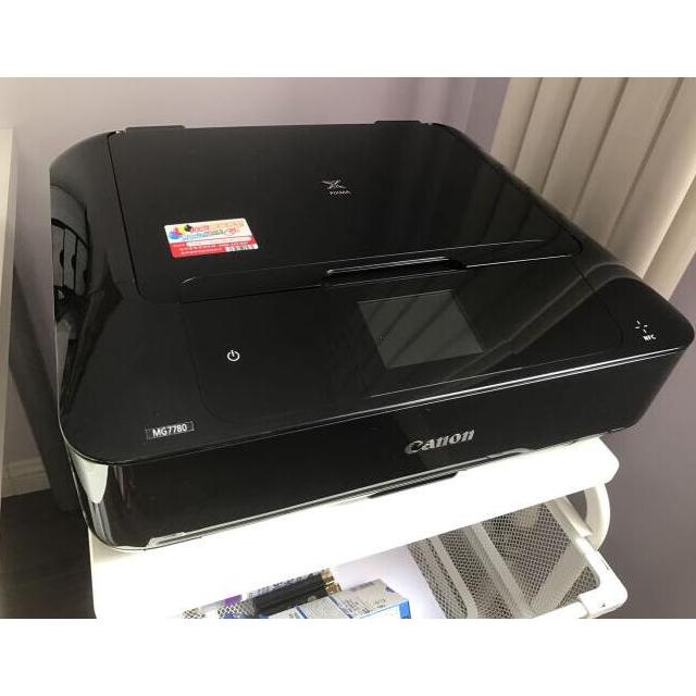 佳能mg7780无线6色照片多功能复印扫描机打印一体机 商用办公彩色喷墨