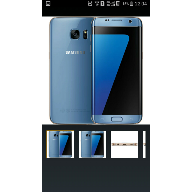 > samsung/三星galaxys7 edge(g9350)4 32g版 珊瑚蓝 全网通4g手机