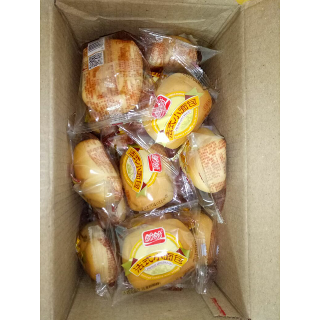 面包 奶香味145g*5袋装(迷你小面包1早餐点心)糕点/点心不错,跟超市买