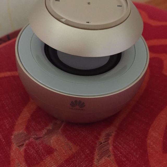华为huawei小天鹅蓝牙40免提音响am08金色