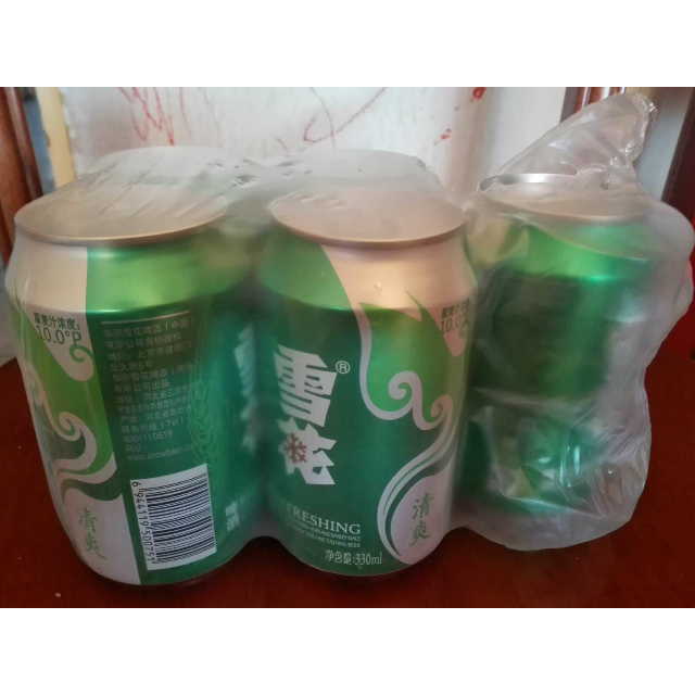 雪花啤酒 冰酷拉罐330ml*24罐/箱商品评价   雪花啤酒