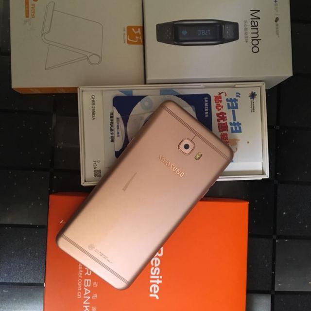 三星galaxy c7pro(c7010) 4 64g版 蔷薇粉 全网通4g手机 双卡双待