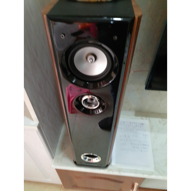 0有源音箱 家庭影院落地式家用电脑k歌低音炮音响套装带双话筒功放